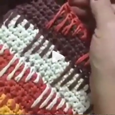 How to knit crochet stitch video tutorial