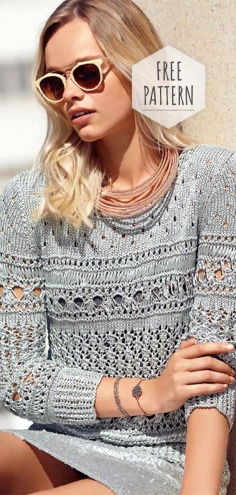 Chic Pullover Free Pattern