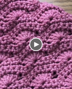 How To Crochet The Wavy Shell Stitch