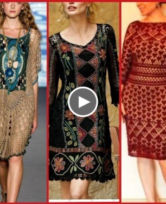 Very Impressive And Demanding Fancy Crochet Bodycon Dresses Designs for Business Women 2020