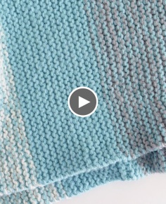 How to Knit a Baby Blanket for Complete Beginners - Easy Knit Baby Blanket