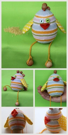 Crochet Easter Amigurumi Chick