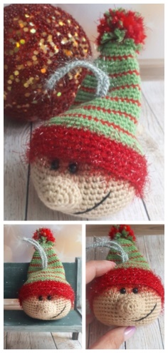 How to knit amigurumi funny toy