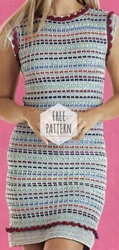 Crochet Dress Free Pattern