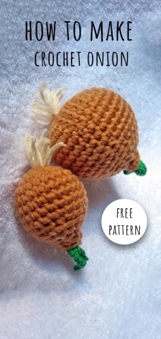 Crochet Onion Free Pattern