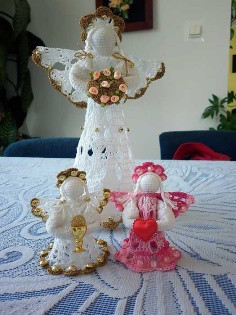 Different Crochet Toy Angel