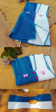 Knitting Dress for Baby