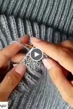 How to knit sweater step by step