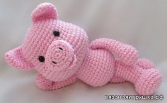 Amigurumi Pig Crochet Description