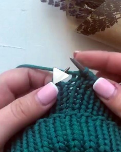 Beautiful Stitching Knit Video Tutorial