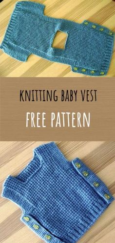 Knitting Baby Vest Free Pattern