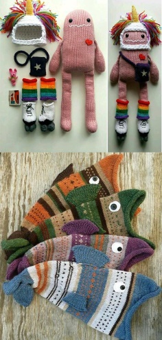 Knitting Creative Concept