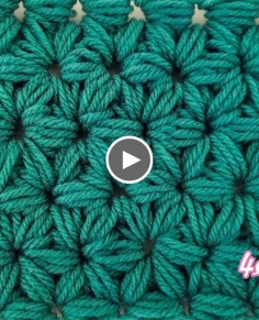 Crochet Jasmine Stitch Tutorial (EN)