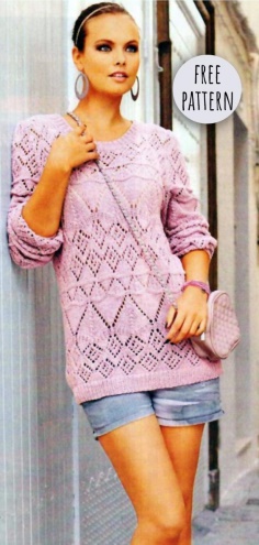 Nice Pullover Free Pattern