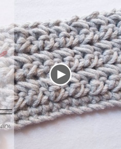 Crochet: Single Crochet Cross Stitch
