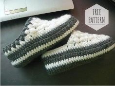 Cozy slippers crochet 