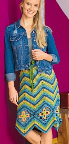 Skirt Model Crochet Pattern