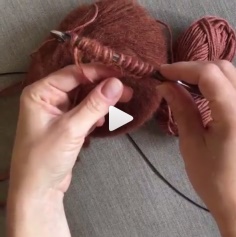 How to knit Tunisian Crochet Video Tutorial