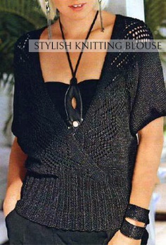 Stylish Knitting Blouse