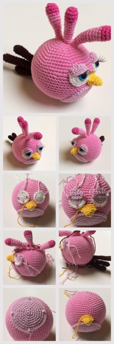 Crochet Toy Angry Birds
