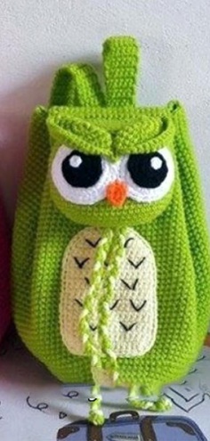 Crochet Backpack Free Pattern