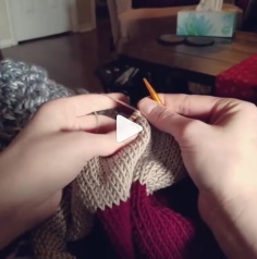 How to knit good stitch video tutorial