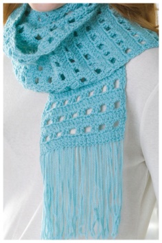 Women Beginner Scarf Crochet