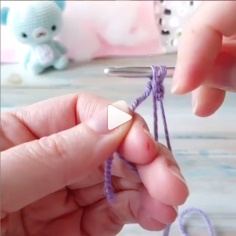 How to Knit The Magic Circle - Magic Ring technique video tutorial