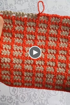 Lattice Crochet Stitch
