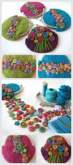 Crochet Tiny Wallet