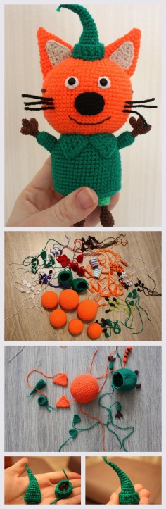 Crochet Toy Cat Tutorial
