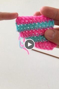Most common ways to weave in your yarn ends in crochet