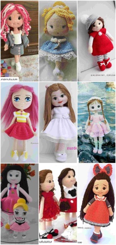 10 Amigurumi Doll Sample