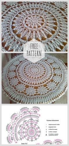Crochet Tablecloth Free Pattern