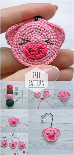 Little Crochet Key Ring Pattern