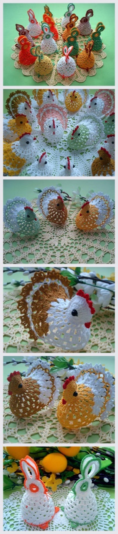 Easter Bunny and Chicken Tutorial