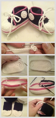 Knitting Little Converse