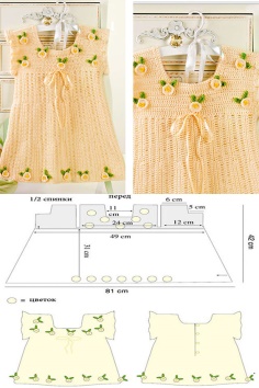 Crochet Dress for Baby Girl