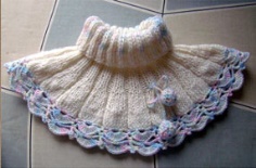 Knitted Dress for Baby