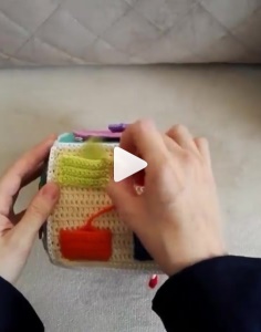 Knitting fantastic toy box crochet