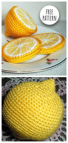 Crochet Lemon Free Pattern