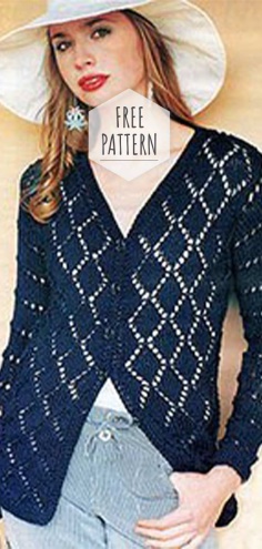 Crochet Vest Free Pattern