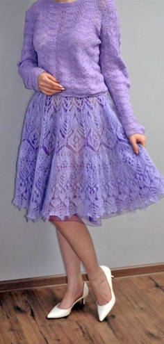 Mohair Skirt Crochet Pattern