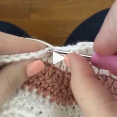 How to knit ripple baby blanket video tutorial