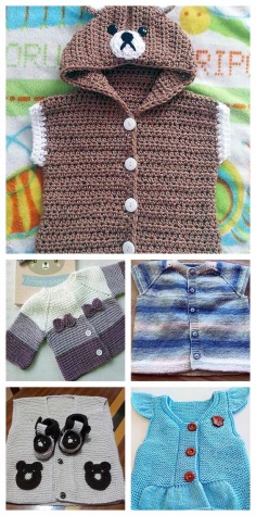 Knitting Baby Vest Models