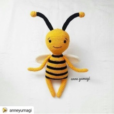 Amigurumi Cute Bee