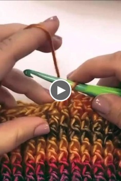 How to Work Double Crochet
