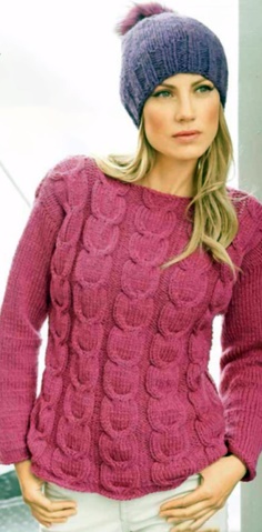 Crochet Sweater and Beret Pattern