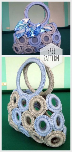 Crochet Handbag Free Pattern