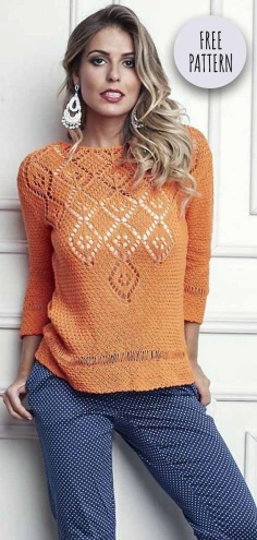 Crochet Sweater Model Free Model